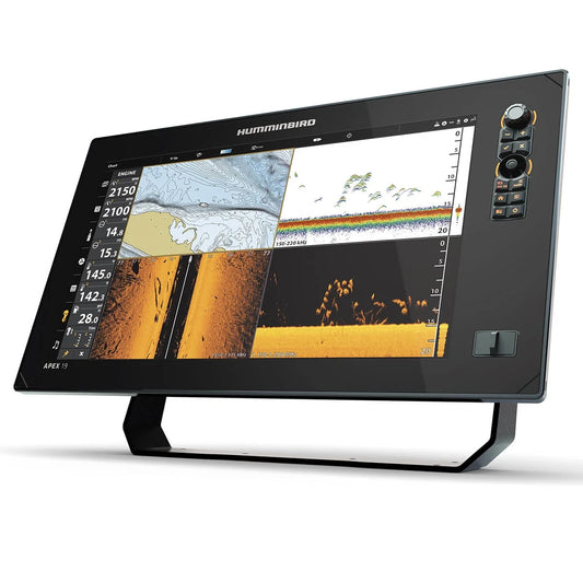 APEX 19 MEGA SI+ CHARTPLOTTER (18.5” DIAGONAL) Includes: Transducer (XM 14 HW MSI T)