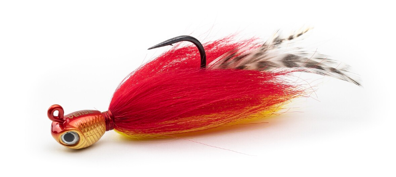 VENSE-SENUELO-Rooster Bucktail Jig 1oz / Melao 08