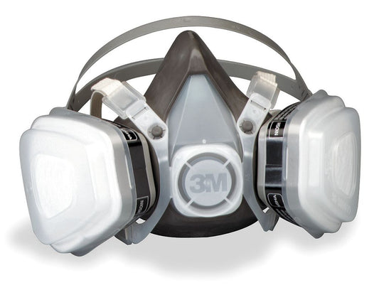 3M Half Facepiece Disposable Respirator Assemblies - Dual Cartridge DUAL CARTRIDGE RESPIRATOR PACK-OUT