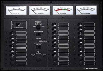 Newmar AC-DC Master Control Pane