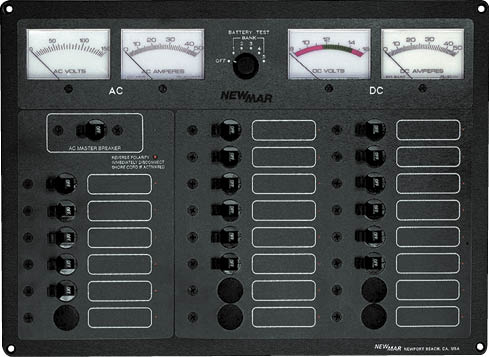 Newmar Compact AC-DC Load Center Panel