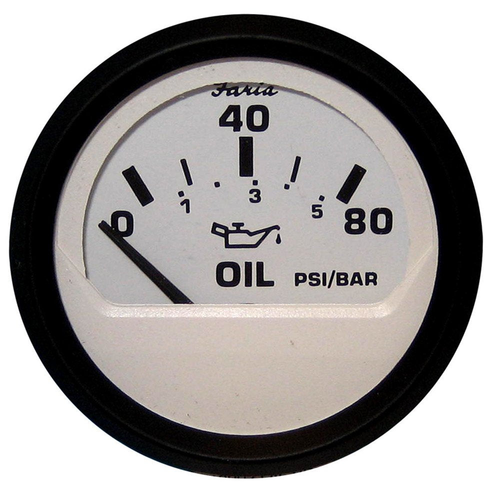 Faria Euro White Gauges