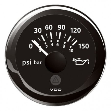 VDO ViewLine Gauges VIEWLINE ONYX SERIES - BLACK FACE