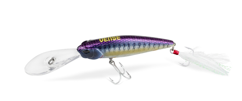 VENSE- SENULEO - Percha Diver 80 Crankbait HG WEED GILL