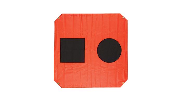 Orion Orange Distress Flag