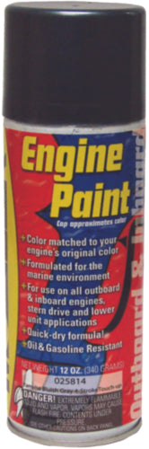 Engine Spray Paint, Yamaha Bluish Gray