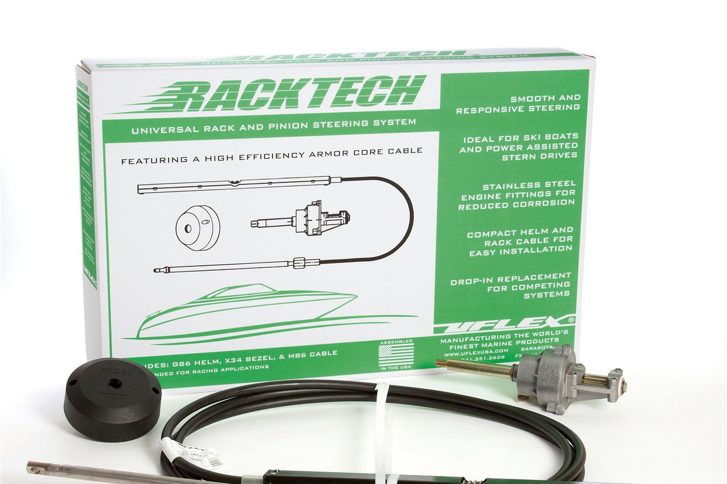 Uflex Racktech™ Steering Systems