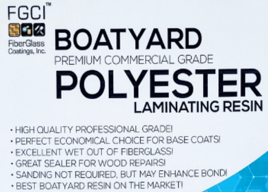 FGCI Boatyard Polyester Laminating Resin