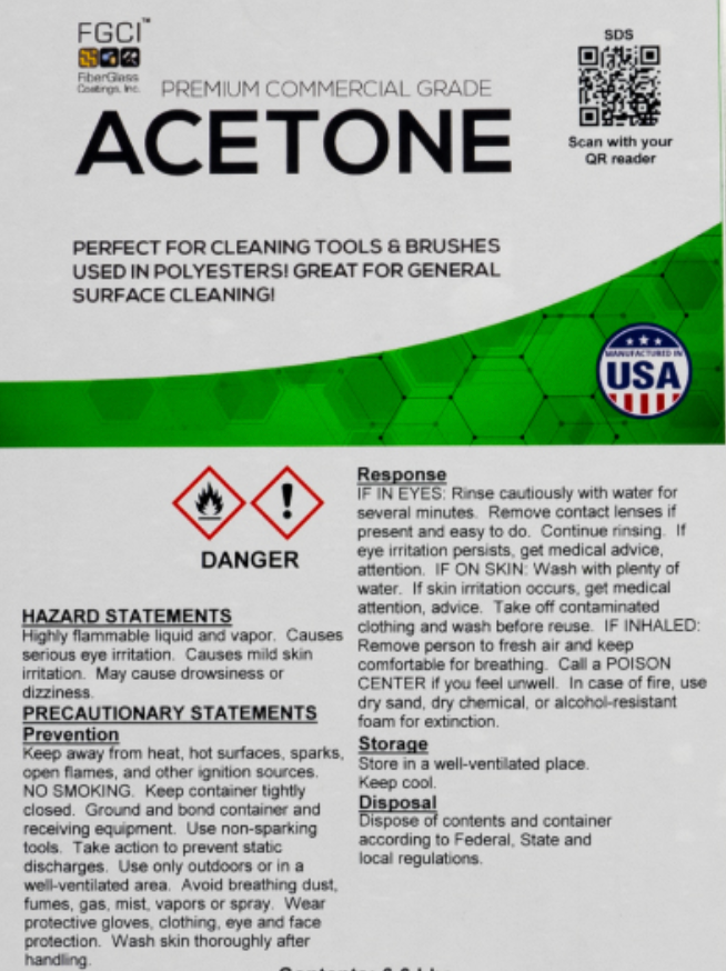 FGCI Acetone