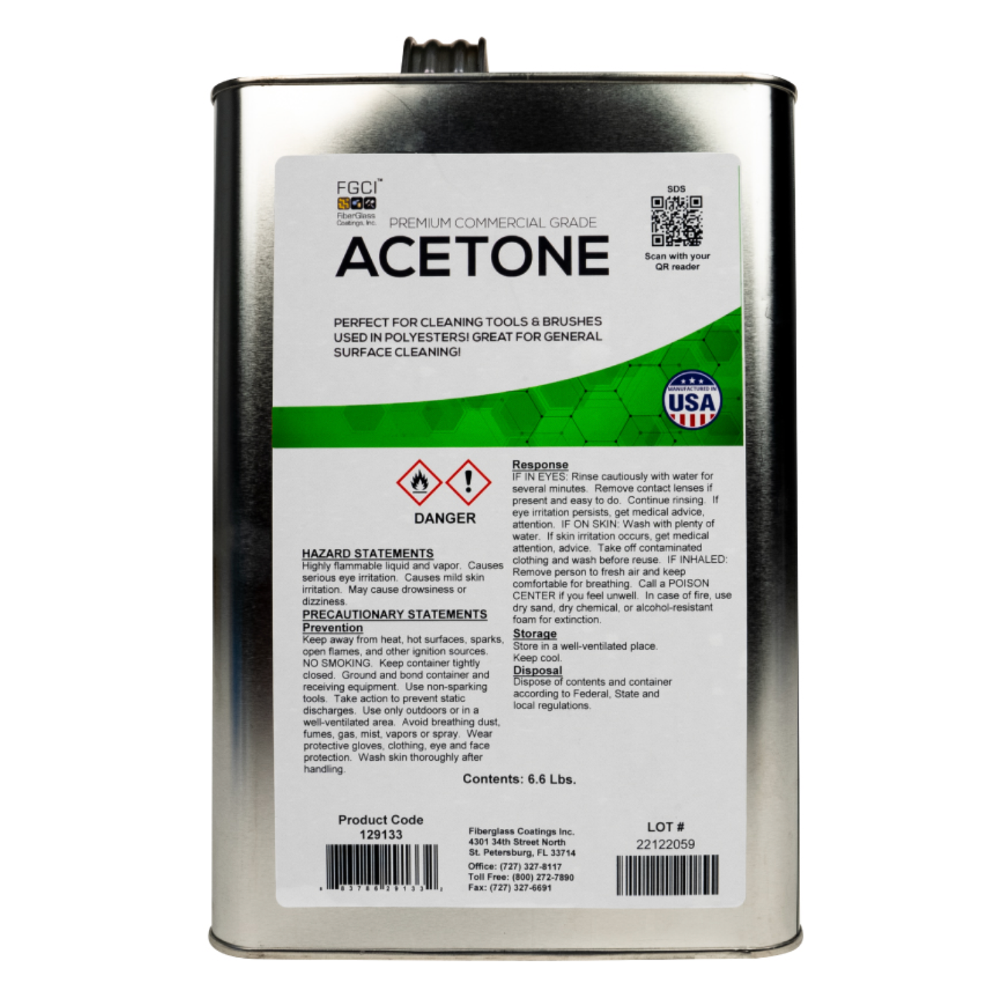 FGCI Acetone