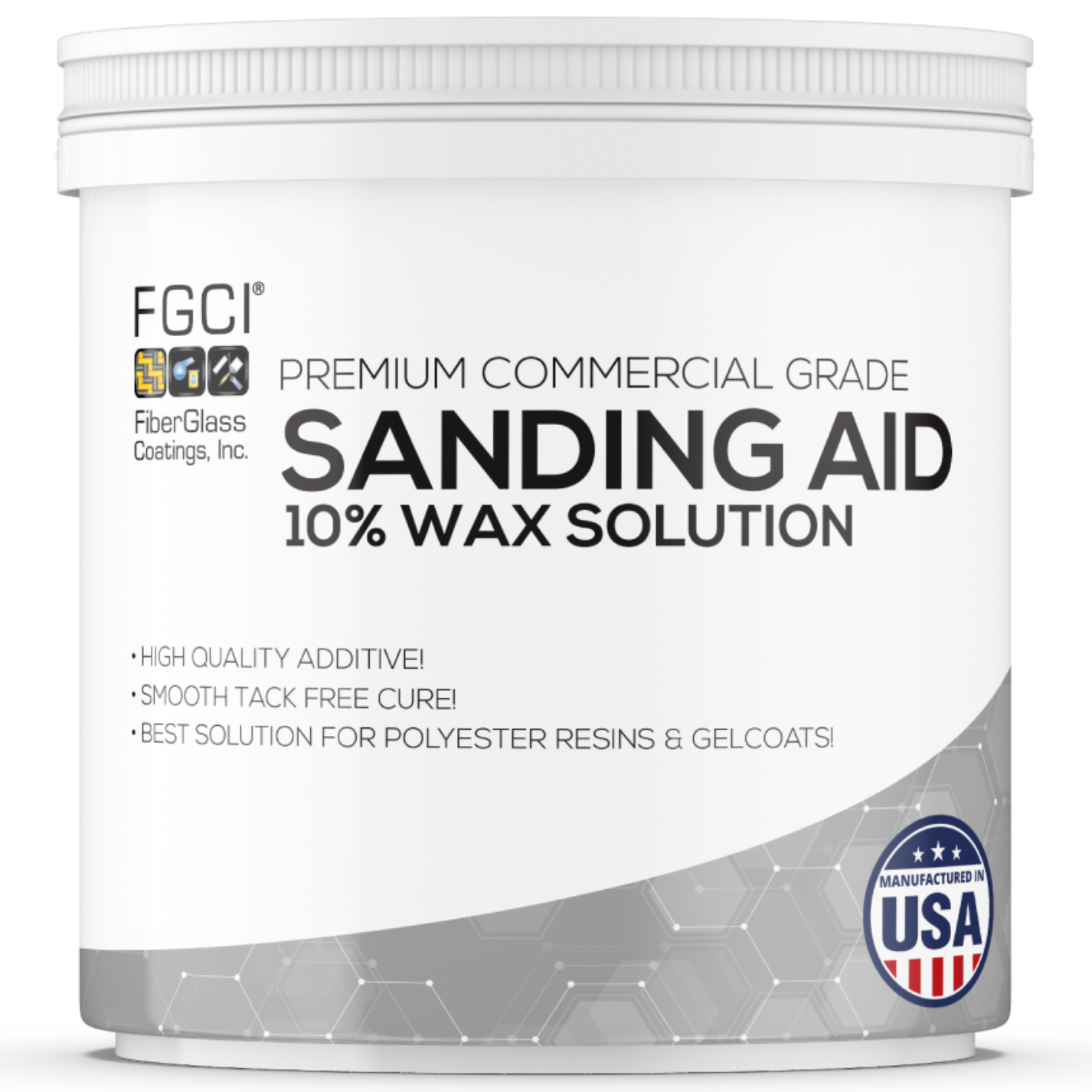 FGCI Sanding Aid  10% Wax Solution