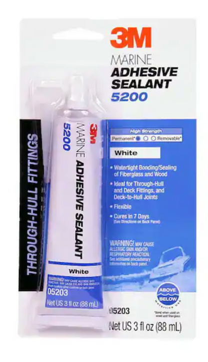 3M Marine Adhesive Sealant. 4000, 4200, 5200