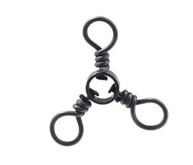 Black Three way Swivel