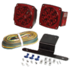 L.E.D. Waterproof Trailer Light Kit