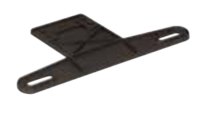 Polyethylene License Plate Bracket