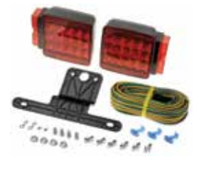 L.E.D. Waterproof Trailer Light Kit