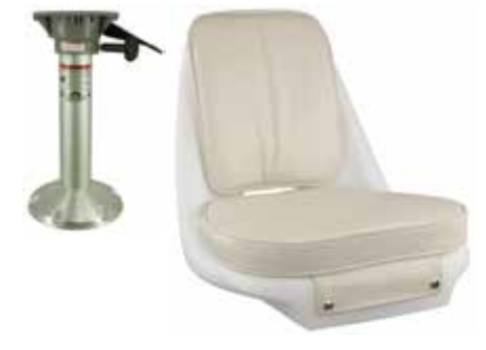 Springfield Pilot Chair with 18” Pedestal