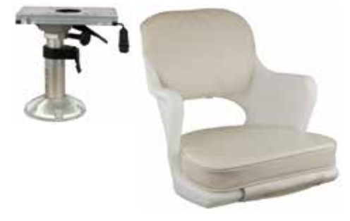 Springfield Captains Chair Adjustable Pedestal and Slide