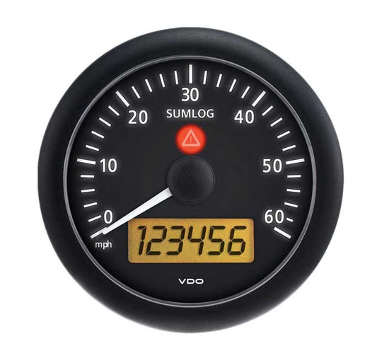 VDO ViewLine Gauges VIEWLINE ONYX SERIES - BLACK FACE