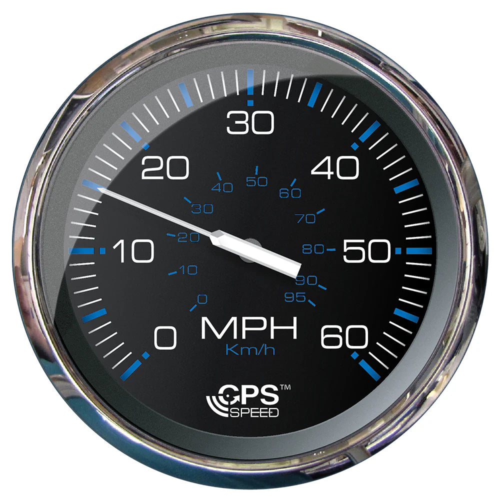 Faria Chesapeake Black Stainless Steel Gauges