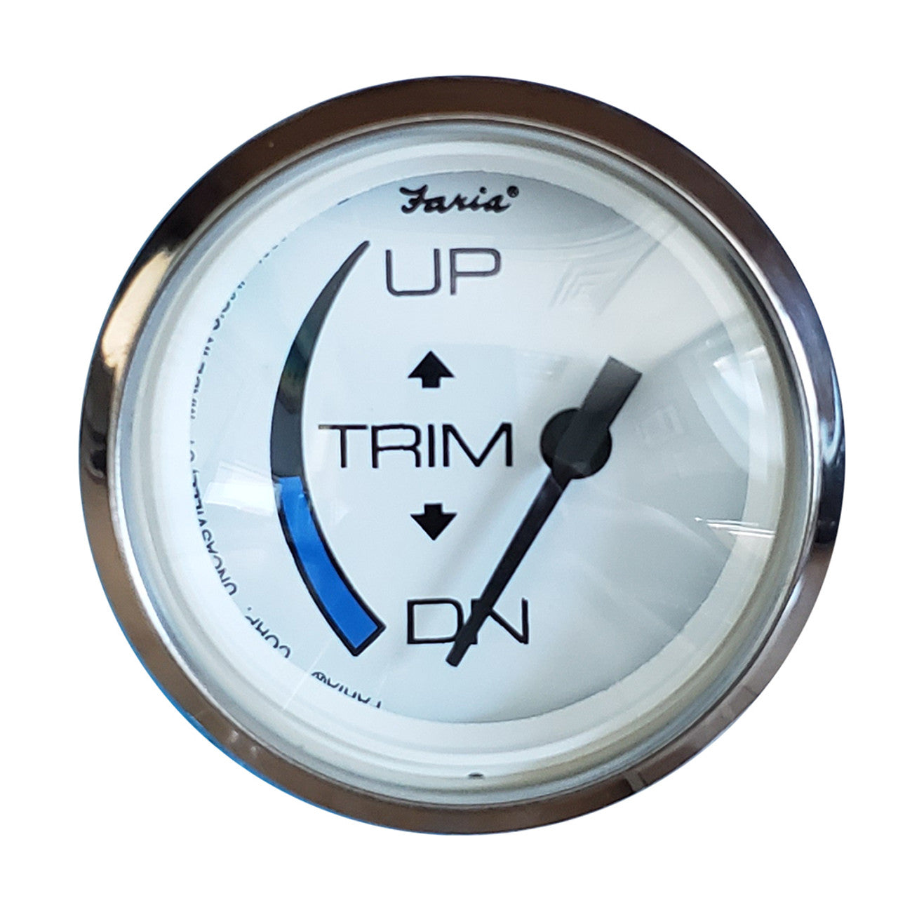 Faria Chesapeake White Stainless Steel Gauges