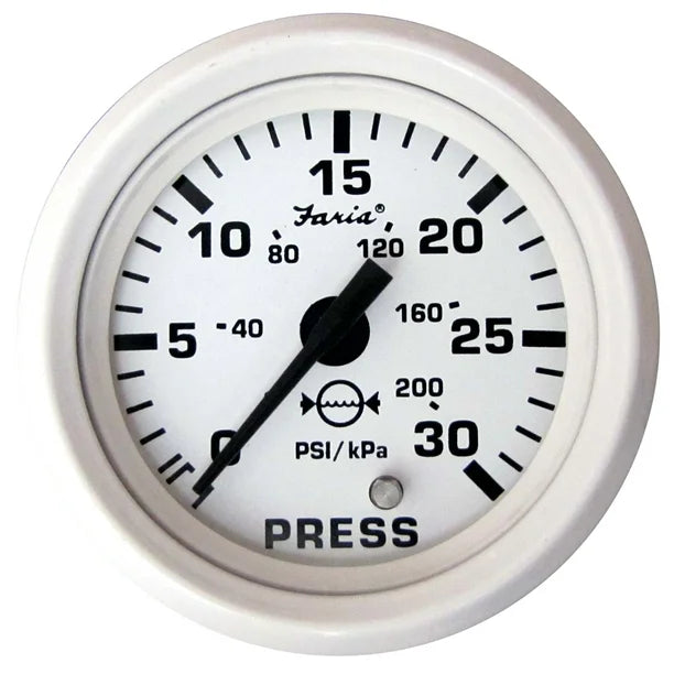 Faria Dress White Gauges