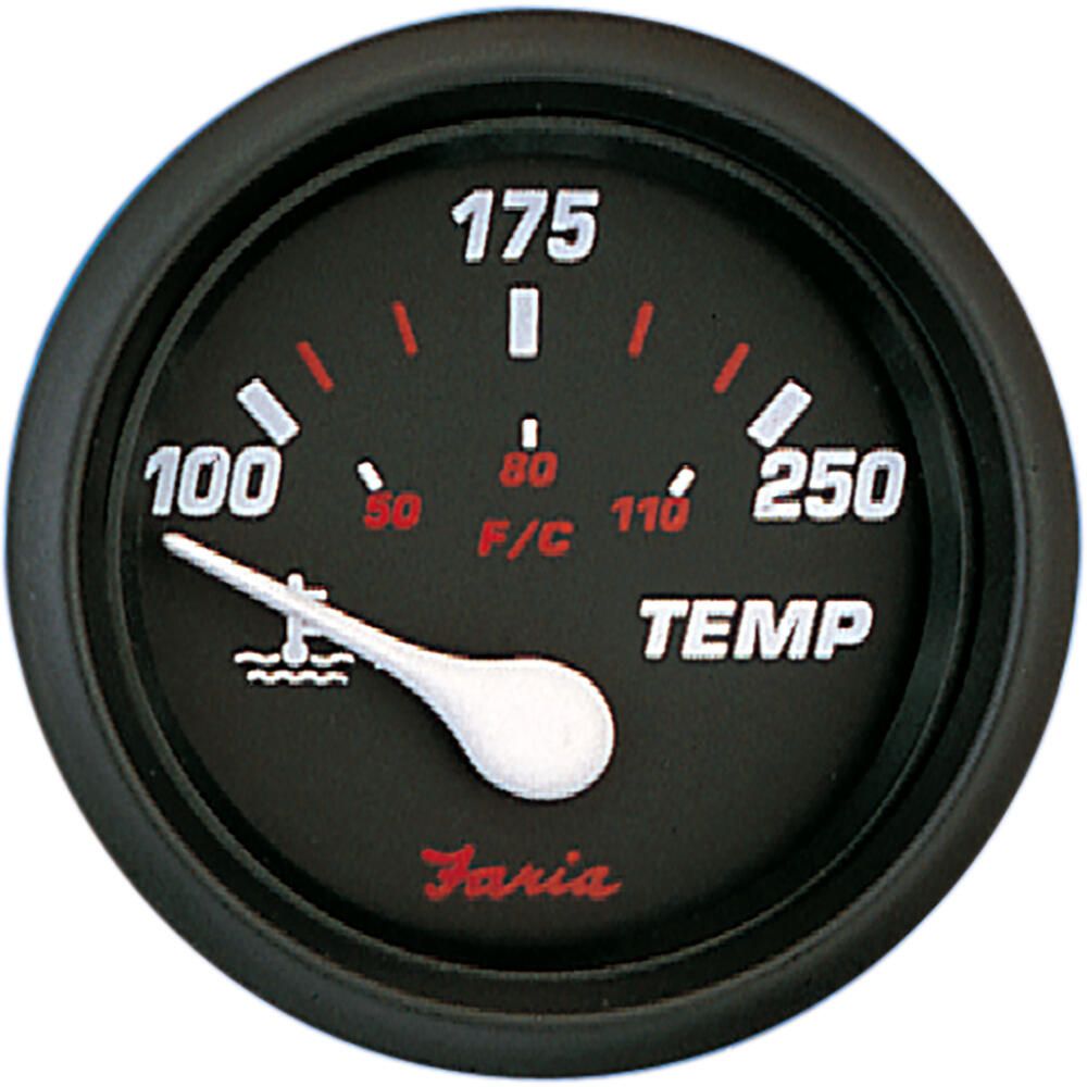 Faria Professional Red Gauges