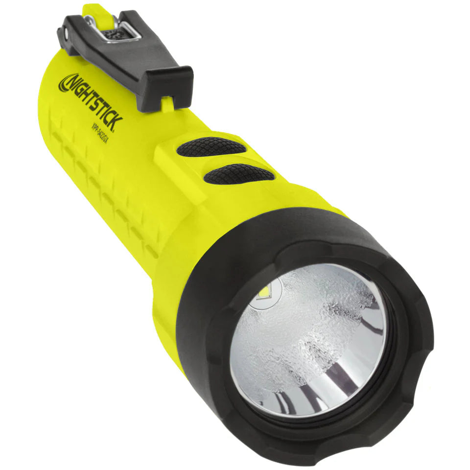 Night Stick Intrinsically Safe Permissible Dual-Light™ L.E.D. Flashlight DUAL-LIGHT™ L.E.D. FLASHLIGHT WITH DUAL MAGNETS