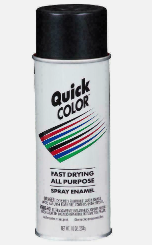 Gloss Black General Purpose Spray Paint 10oz.