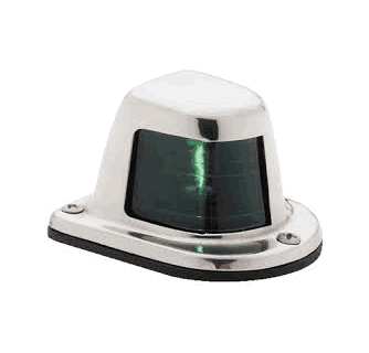 Attwood 66000 Series Side Lights - Deck Mount