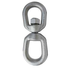 Imported Galvanized Steel Eye and Eye Swivels