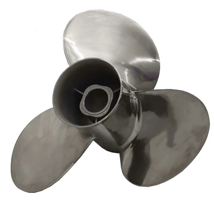 OMC® SysteMatched™ Johnson/Evinrude Interchangeable Hub Stainless Steel Propellers 3 BLADE PROPELLERS