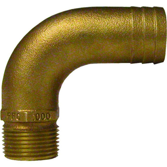 Groco FFC Series NPT Full Flow Pipe to Hose Elbows