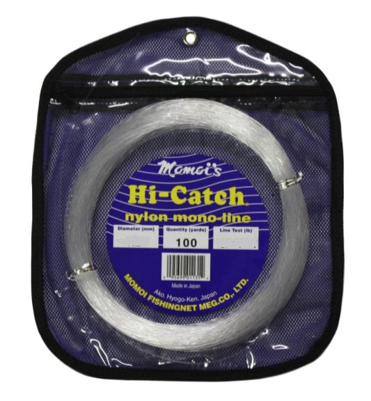 Momoi's Hi-Catch Nylon Mono-Line 150lbs / 100yr / 1.28mm