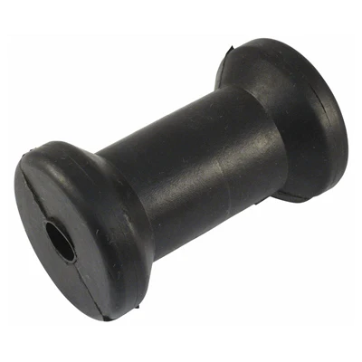 Mar Pac Black Rubber Bow, Spool, Keel, Side Guide Roller