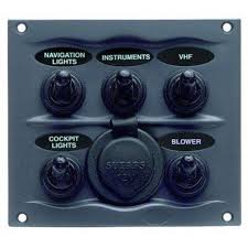 Marinco - BEP Products Waterproof Series Sprayproof Switch Panels