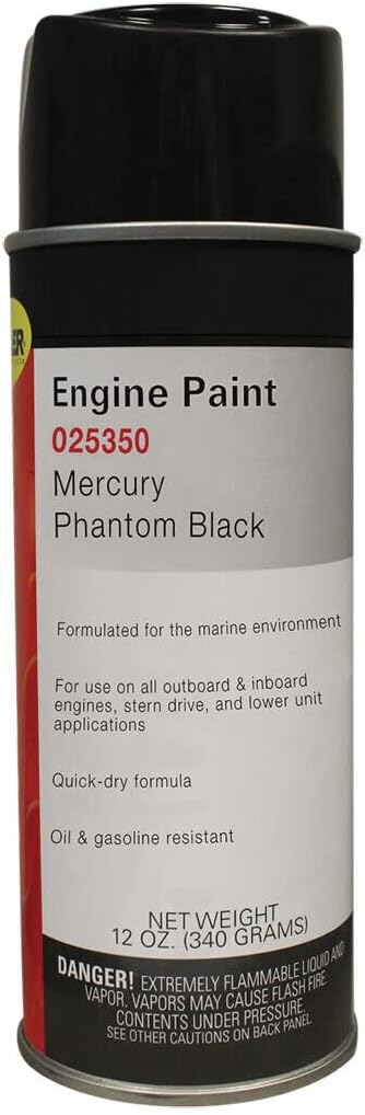 Engine Paint 025433 OMC WHITE