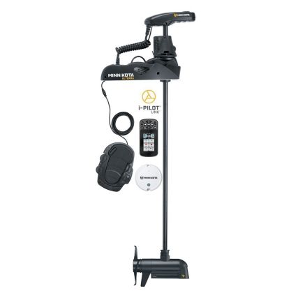 Minn Kota Terrova Series Trolling Motors - Bluetooth i-PILOT LINK GPS WITH BUILT-IN MEGA DOWN IMAGING (ELECTRIC FOOT PEDAL)