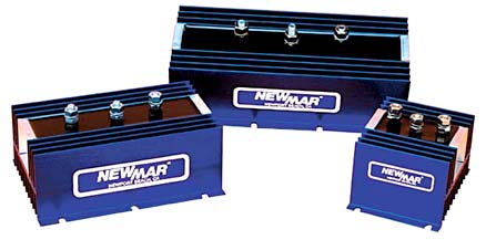 Newmar Battery Isolators MAXIMUM AMPERAGE INPUT CAPACITY: 70 AMPS