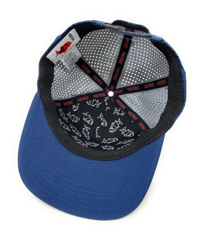 VENSE-HAT FLAT BLUE RUBBER PATCH MARLIN