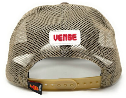 VENSE-HAT/CAP RUBBER PATCH SNOOK-BROWN