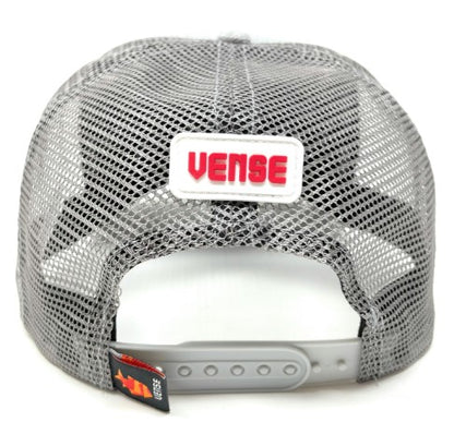 VENSE-HAT/CAP RUBBER PATCH JACK-GRAY