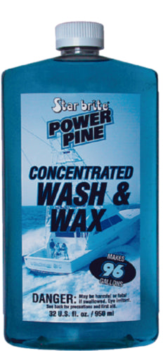 POWER PINE WASH & WAX QT