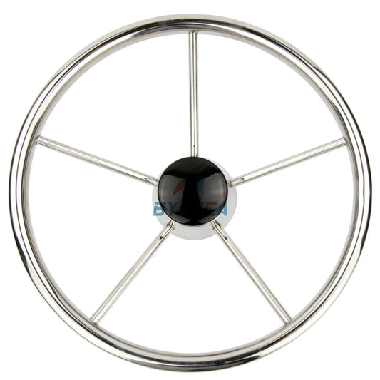 Marpac Stainless Steel Steering Wheels - 5 Spoke Destroyer Type