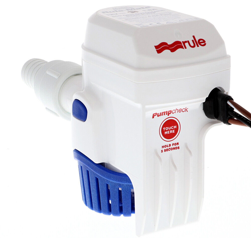 Rule-Mate® Level Sensing Bilge Pumps DISCHARGE 3/4”