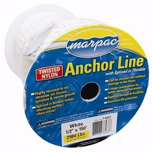 Marpac Twisted Nylon Anchor Lines