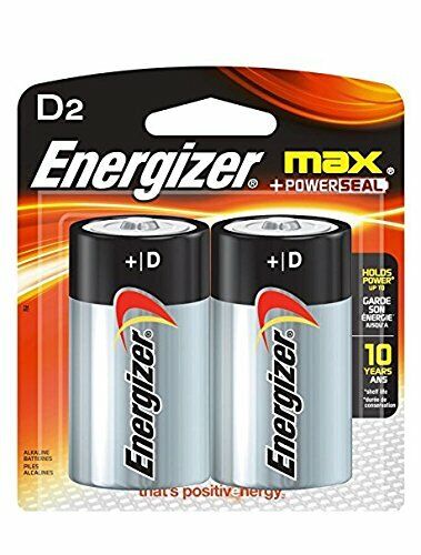 Energizer MAX Alkaline “D” Cell Battery