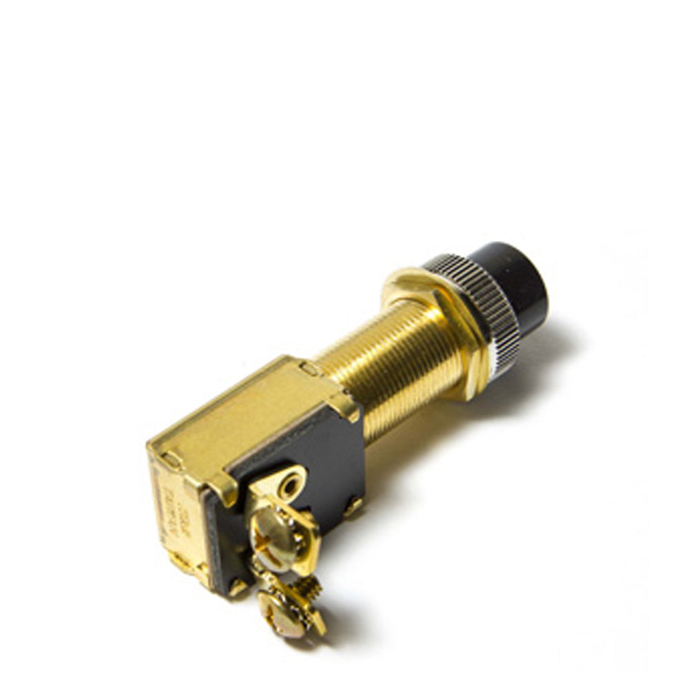 Sierra Brass Push Button Switch