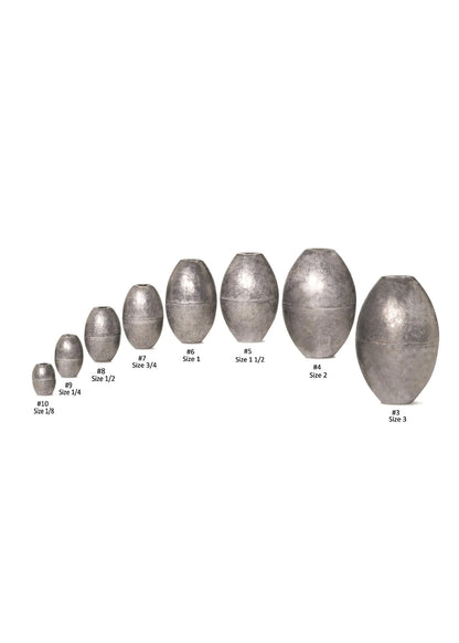 Lead Egg - Sinkers